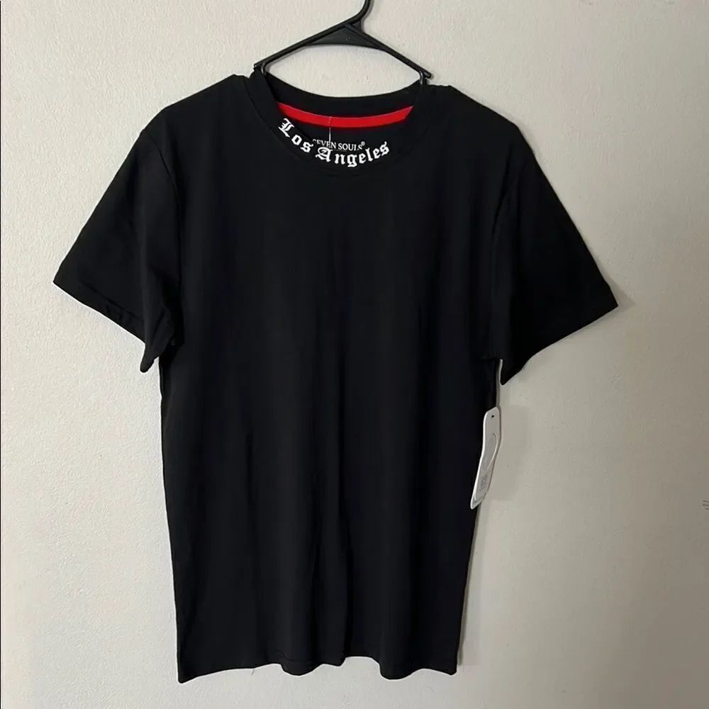 Los Angeles Men’s Black Short Sleeve Crew Neck Tee
